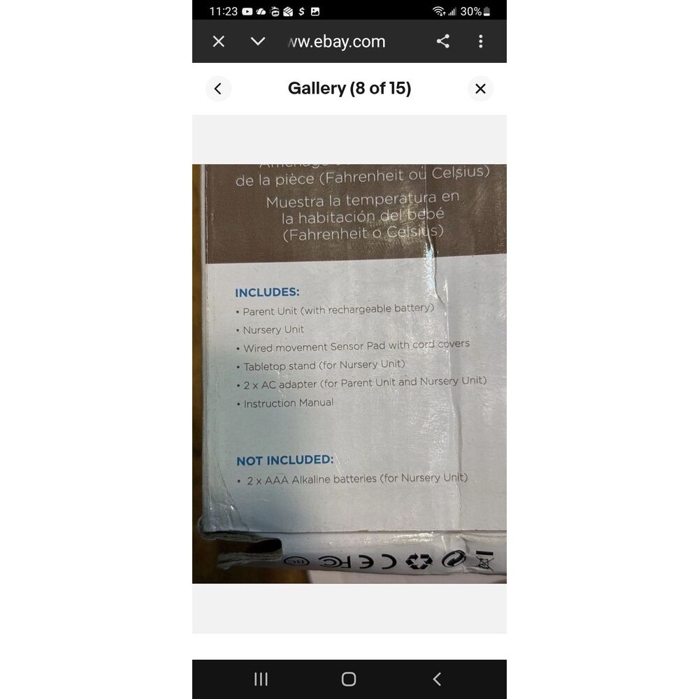 Angel Care Movement Sound Monitor